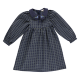 Bebe Organic Annette Midnight Jacquard Dress
