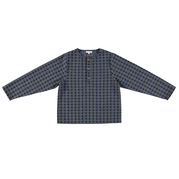 Bebe Organic Anton Midnight Jacquard Shirt