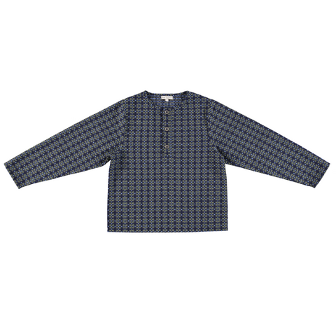Bebe Organic Anton Midnight Jacquard Shirt