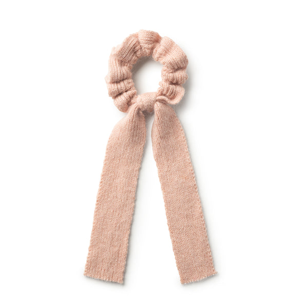 Halo Luxe Ballet Slipper Ava Ribbed Knit Long Tail Scrunchie