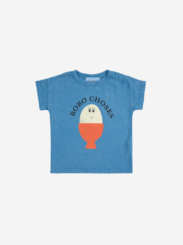 Bobo Choses Blue Morning Egg T-Shirt