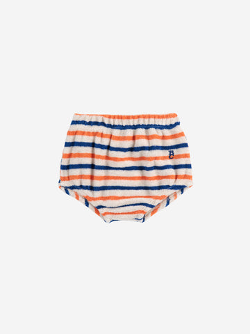 Bobo Choses Striped Terry Cloth Bloomer