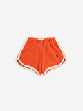 Bobo Choses Red Terry Cloth Shorts