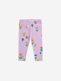 Bobo Choses Lavender Garden Party All Over Leggings