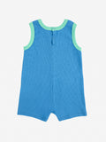 Bobo Choses Smiling Blue Playsuit