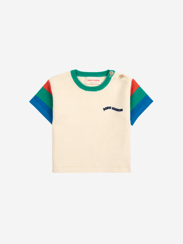 Bobo Choses Color Block Knitted T-Shirt