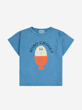 Bobo Choses Blue Morning Egg T-Shirt