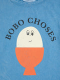 Bobo Choses Blue Morning Egg T-Shirt