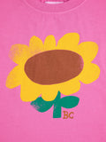 Bobo Choses Fuchsia Sunflower T-Shirt