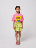 Bobo Choses Fuchsia Sunflower T-Shirt