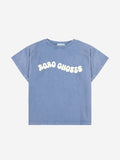 Bobo Choses Blue Wavy T-Shirt