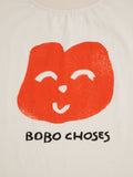 Bobo Choses Off White Joyful Face T-Shirt