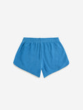 Bobo Choses Blue & Yellow Color Block Terry Cloth Shorts