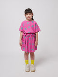 Bobo Choses Fuchsia Funny Snail All Over Woven Skirt