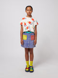 Bobo Choses Colorblock Denim Skirt