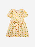 Bobo Choses Off White Sunflower All Over Dress