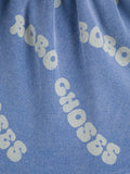 Bobo Choses Blue Wavy Bobo All Over Skirt