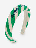 Bobo Choses Green Stripes Headband