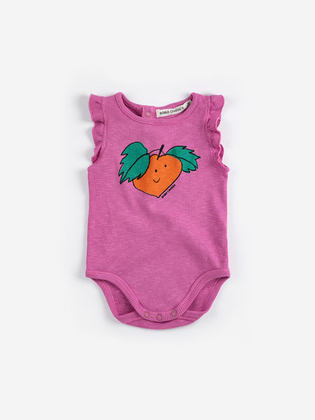 Bobo Choses Fuchsia Tangerine Ruffled Body