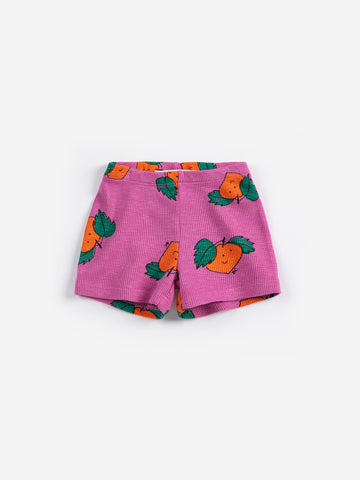 Bobo Choses Baby Fuchsia Tangerine All Over Shorts