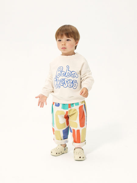 Bobo Choses Baby Off White Bobo Choses By Hand Sweatshirt