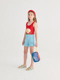 Bobo Choses Light Blue Ruffled Shorts