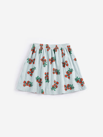 Bobo Choses Light Blue Juicy Tomatoes All Over Skirt