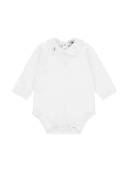L'orsobruno White/Blue Embroidered Bear Body