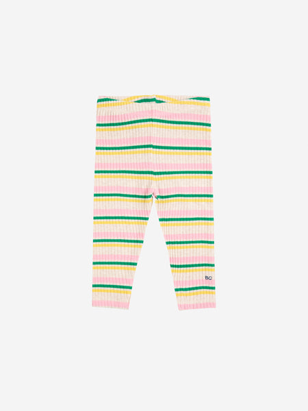 Bobo Choses Baby Multicolor Striped Leggings