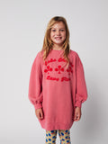 Bobo Choses Pink Have Fun Sweatshirt Dress
