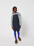 Bobo Choses Navy Blue Tic Tac Toe Denim Dress