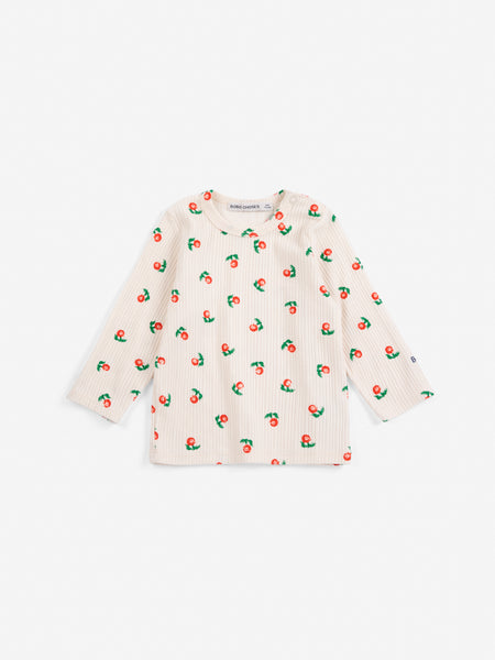 Bobo Choses Baby Off White Stamp Bloom All Over T-shirt