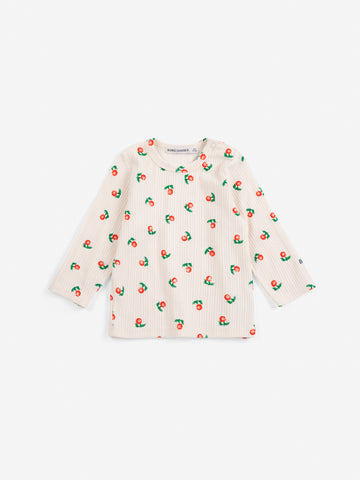 Bobo Choses Baby Off White Stamp Bloom All Over T-shirt