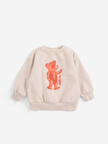 Bobo Choses Baby Off White Softpaw Monster Sweatshirt