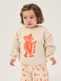 Bobo Choses Baby Off White Softpaw Monster Sweatshirt