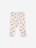 Bobo Choses Baby Off White Stamp Bloom All Over Leggings