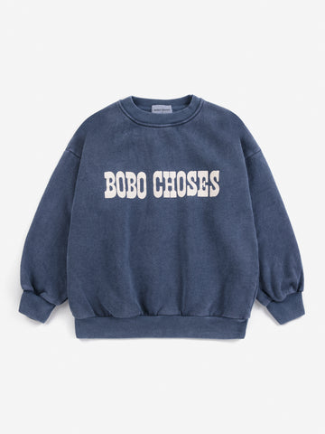 Bobo Choses Midnight Blue Bobo Pop Sweatshirt