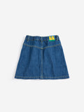 Bobo Choses Midnight Blue Tag Denim Skirt