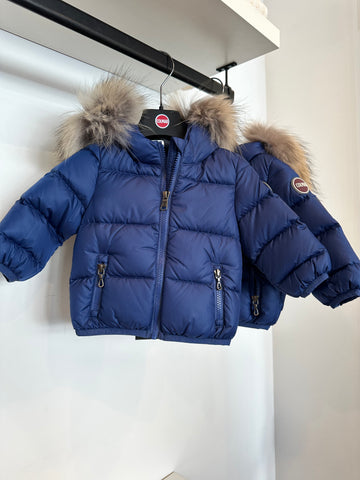 Colmar Baby Captain With Fur Down Jacket