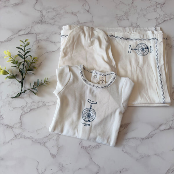 Lilette Cream Bicycle Blanket
