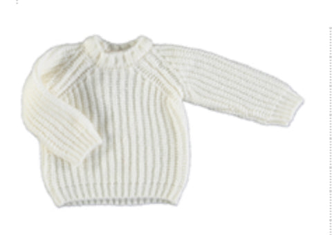 Pequeno Tocon Natural Knit Sweater