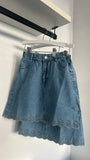 The New Society Mid Blue Denim Niobe Special Skirt