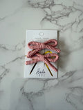 Halo Luxe Ballet Slipper Juliana Textured Knit Double Clip Set