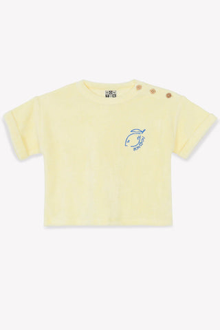 Bonton Baby Lemon Terry Tee