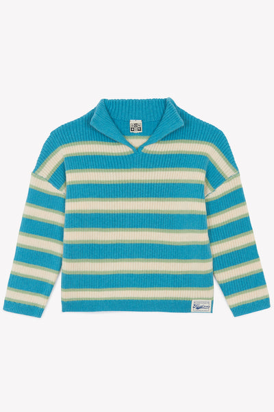 Bonton Blue Fish Leonard Pullover Sweater