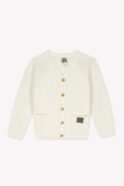 Bonton Baby Ecru Bonton Lorenzo Cardigan