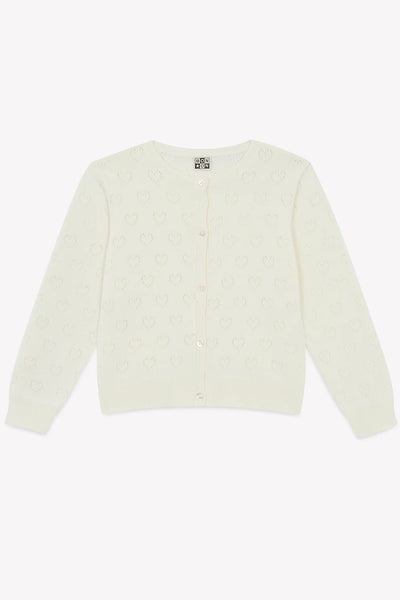 Bonton Ecru Bonton Openwork Lilou Cardigan