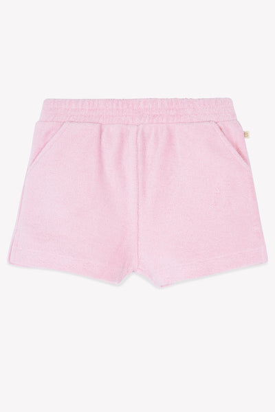 Bonton Baby Rose Bubble Terry Shorts