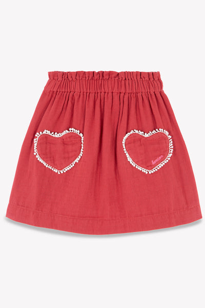 Bonton Rose Charmont Heart Skirt