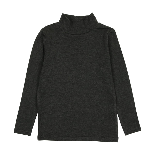 Lil Legs Analogie Grey Bamboo Mockneck